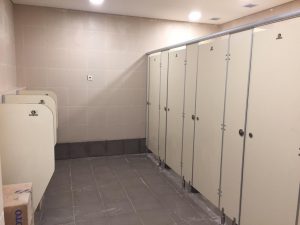 cubicle toilet phenolic